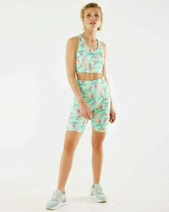 MEXX High Waist Bikershort Light Mint
