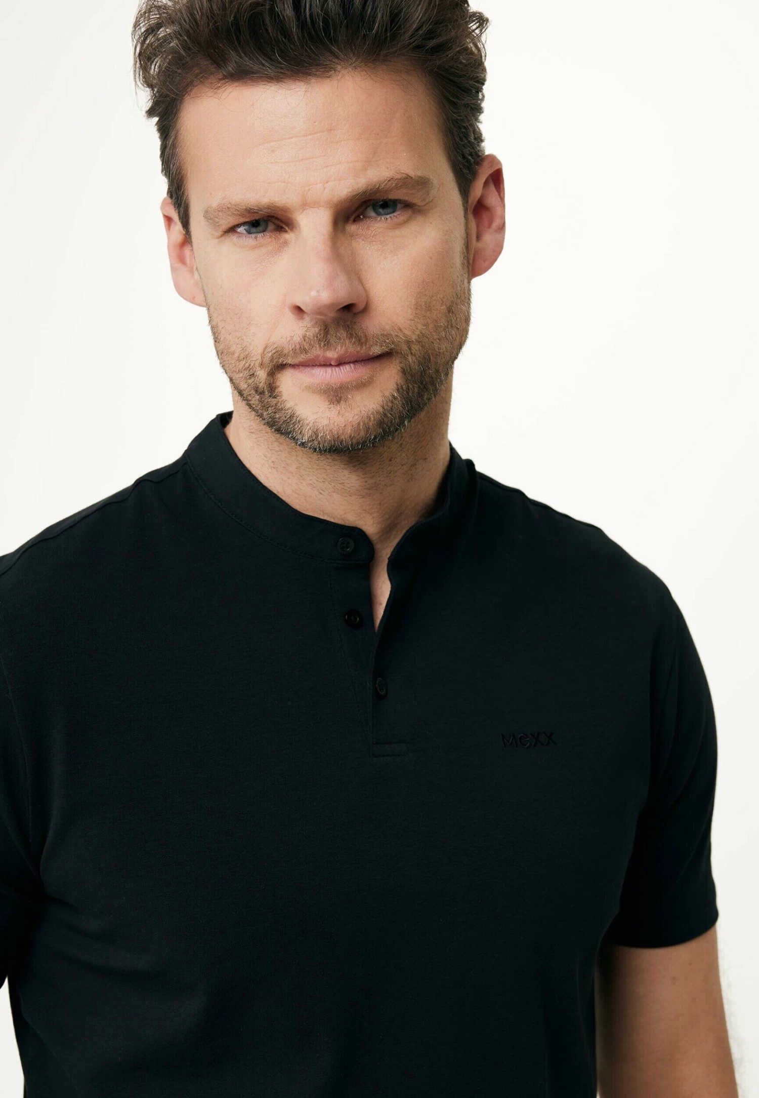 MEXX Polo Zwart 5 MEXX Polo Zwart - Afbeelding 3