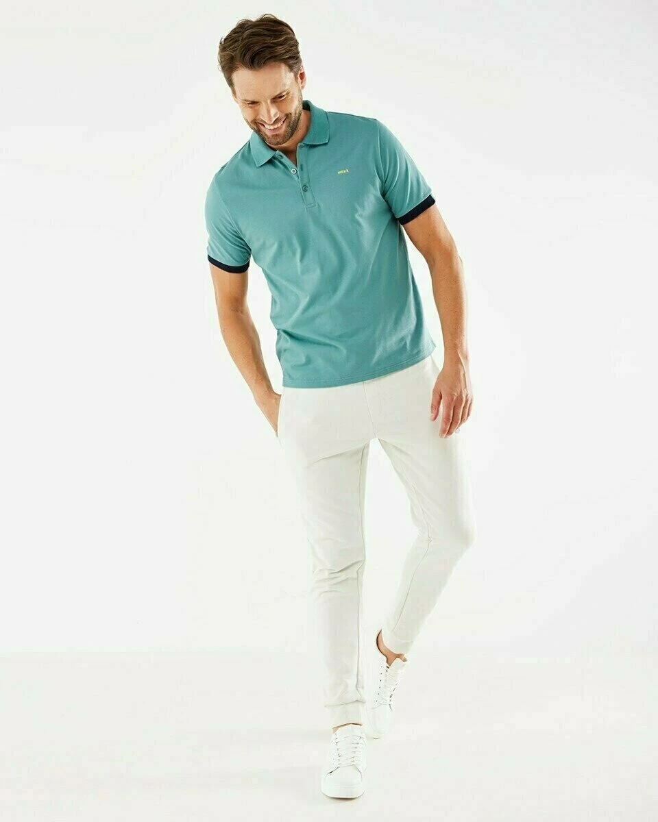 MEXX Pique Polo Dark Mint 4 MEXX Pique Polo Dark Mint - Afbeelding 2