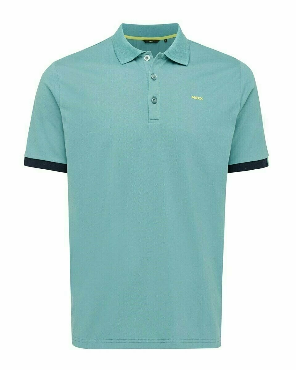MEXX Pique Polo Dark Mint 7 MEXX Pique Polo Dark Mint - Afbeelding 5