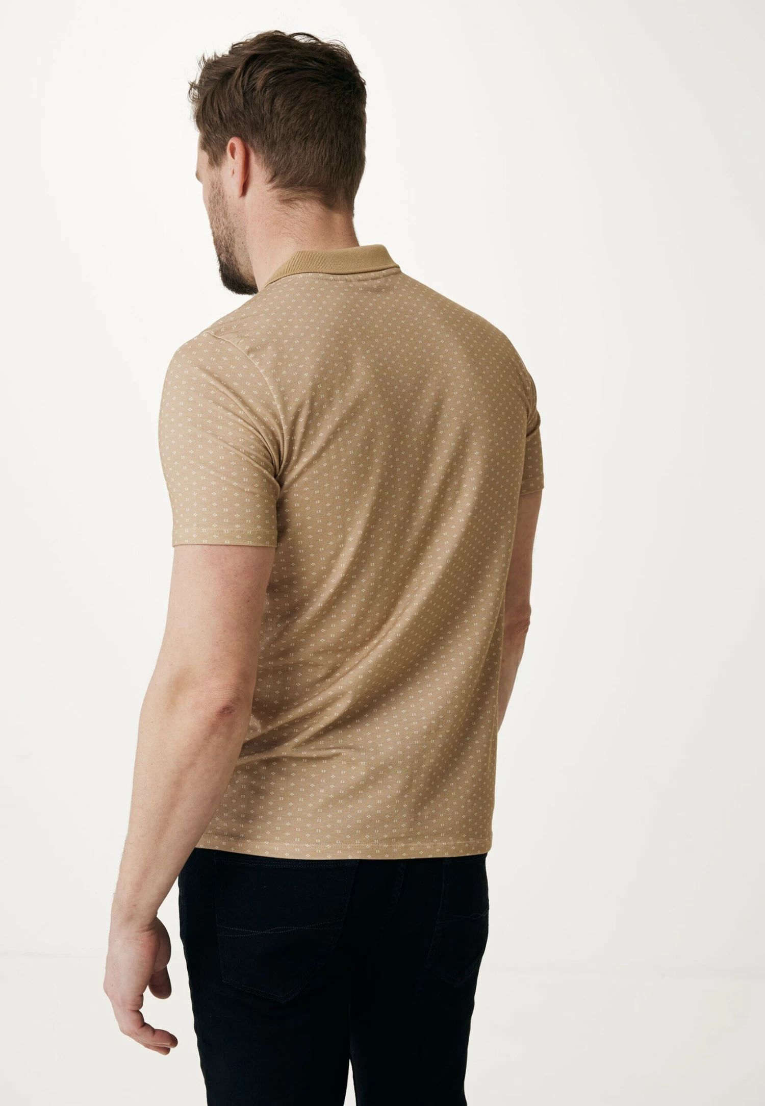 MEXX Polo Print Zand 6 MEXX Polo Print Zand - Afbeelding 4