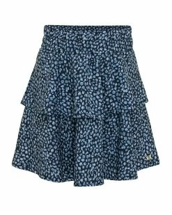 MEXX Printed Skirt Navy -Style Verkoop tu1701023g 194020