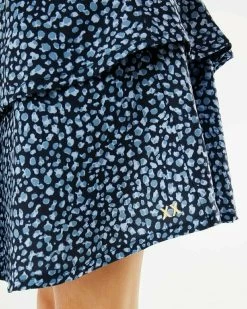 MEXX Printed Skirt Navy -Style Verkoop tu1701023g 194020 4