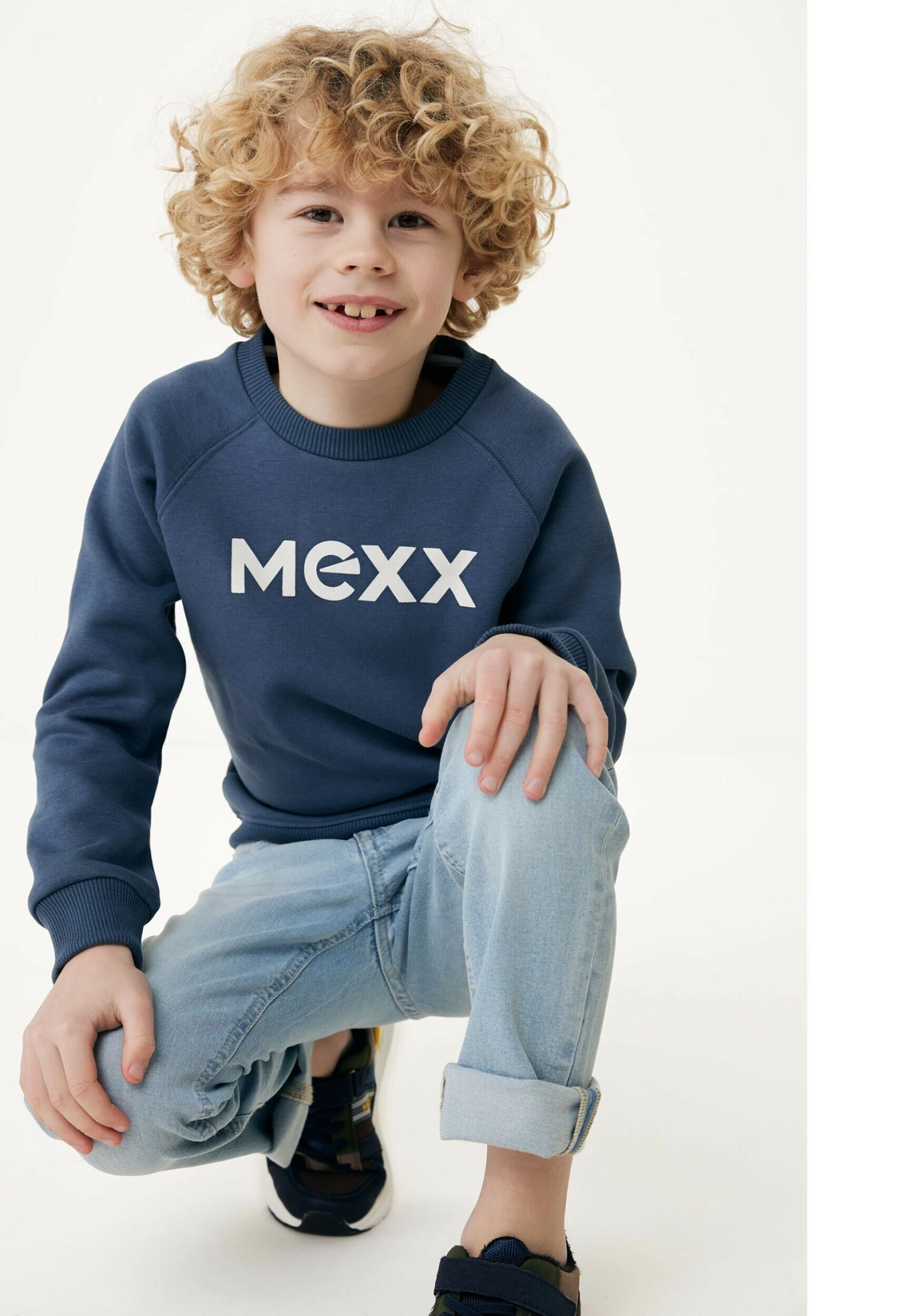 MEXX Crew Neck Sweater Light Navy (Dark Denim) 6 MEXX Crew Neck Sweater Light Navy (Dark Denim) - Afbeelding 4