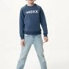 MEXX Crew Neck Sweater Light Navy (Dark Denim) -Style Verkoop tu1803999b 194118 3