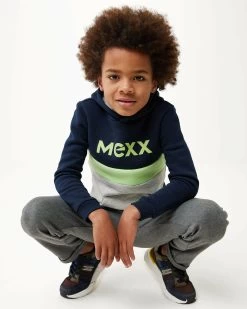 MEXX Colorblock Sweatshirt Navy