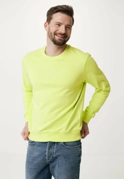 MEXX Garment Dye Crew Neck Lime