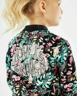 MEXX Printed Zip-through Bomber Navy -Style Verkoop tu1852023g 194020 4