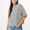 MEXX Gestreepte Korte Mouwen T-shirt -Style Verkoop tu1863033w 110602 2