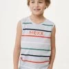 MEXX Striped Tanktop Grey Melee -Style Verkoop tu201903301b 300001 2