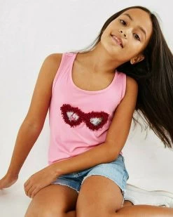 MEXX Crossed Back Singlet Pink