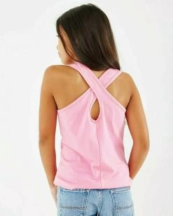 MEXX Crossed Back Singlet Pink -Style Verkoop tu2032023g 152216 3