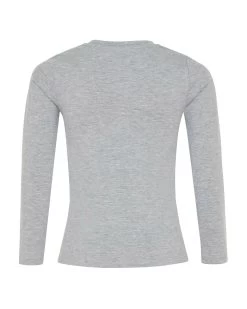 MEXX T-shirt With Sequins Artwork Grey Melee -Style Verkoop tu2104026 01g 300001 6