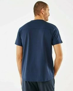 MEXX Short Sleeve T-shirt Navy -Style Verkoop tu21103023m 194020 3