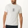 MEXX T-shirt Korte Mouwen Print Off White