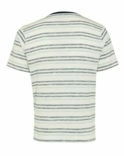 MEXX Printed Stripe T-shirt Navy -Style Verkoop tu2114023m 194020 6