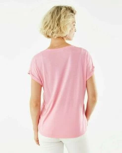 MEXX V-hals Shirt Roze 8 MEXX V-hals Shirt Roze -Style Verkoop tu2135023w 152216 3
