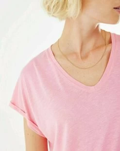 MEXX V-hals Shirt Roze 9 MEXX V-hals Shirt Roze -Style Verkoop tu2135023w 152216 4