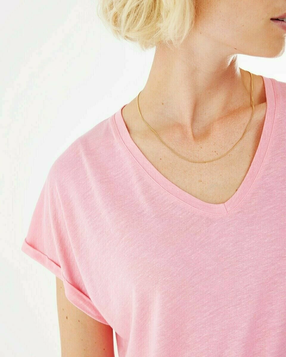 MEXX V-hals Shirt Roze 5 MEXX V-hals Shirt Roze - Afbeelding 3