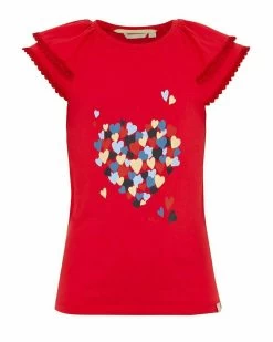 MEXX Artwork T-shirt Red -Style Verkoop tu2158023g 181761