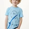 MEXX T-shirt Print Lichtblauw 2 MEXX T-shirt Print Lichtblauw -Style Verkoop tu2162033b 144214 2