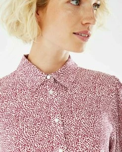 MEXX Korte Mouwen Blouse Fuchsia -Style Verkoop xc0410023w 192033 4