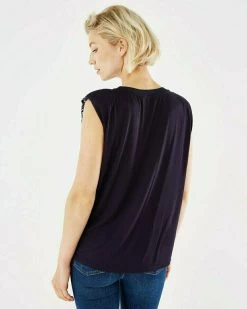 MEXX Top Print Navy -Style Verkoop xc2016023w 194020 3