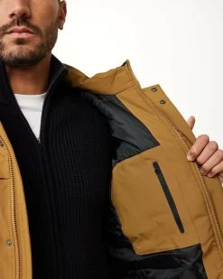 MEXX Hooded Parka Golden Brown -Style Verkoop ya1130026m 191034 5