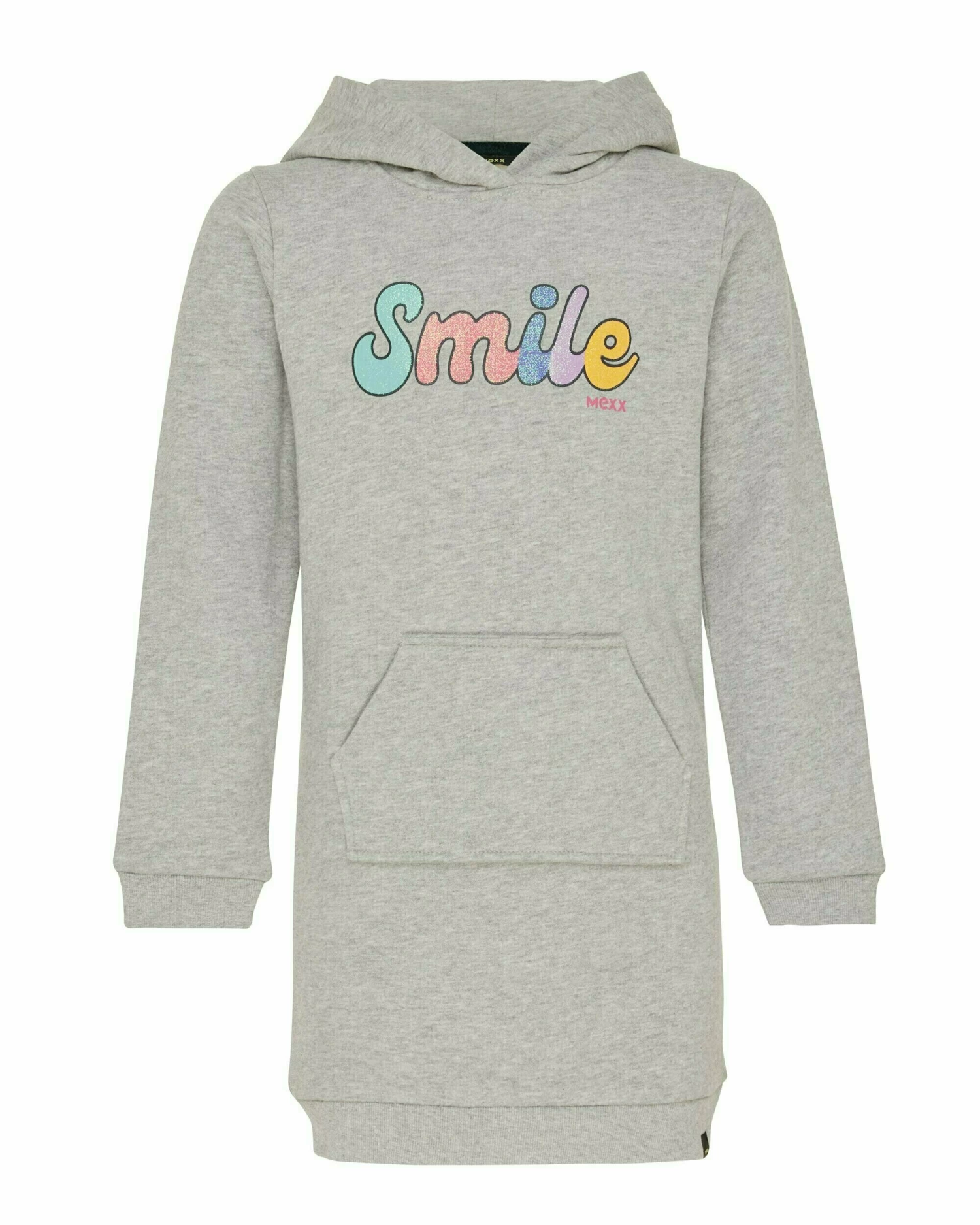 MEXX Hooded Sweat Dress Grey Melee 7 MEXX Hooded Sweat Dress Grey Melee - Afbeelding 5