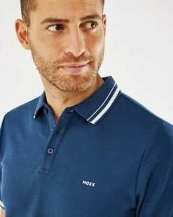 MEXX Pique Polo Navy -Style Verkoop zn1403023m 194020 4