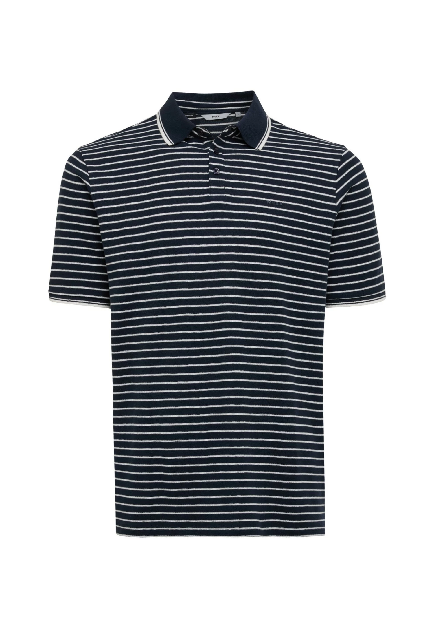 MEXX Polo Gestreept Navy 7 MEXX Polo Gestreept Navy - Afbeelding 5