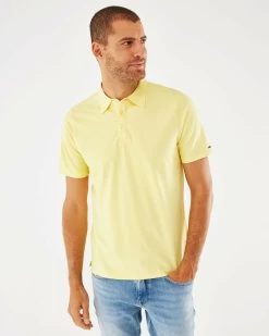 MEXX Jersey Polo Geel
