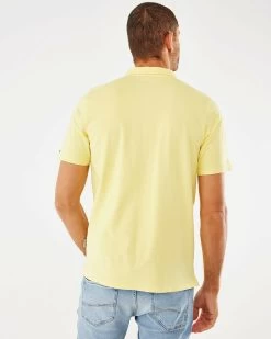 MEXX Jersey Polo Geel -Style Verkoop zn1419023m 120727 3