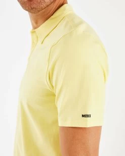 MEXX Jersey Polo Geel -Style Verkoop zn1419023m 120727 4