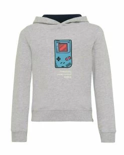 MEXX Hooded Sweater Grey Melee -Style Verkoop zn1845023 01b 300001