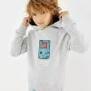 MEXX Hooded Sweater Grey Melee -Style Verkoop zn1845023 01b 300001 1