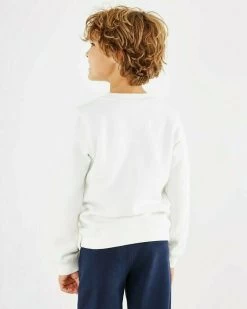 MEXX Basic Sweater Off White -Style Verkoop zn1850023b 110602 3
