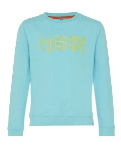 MEXX Crewneck Logo Carrier Ocean Blue -Style Verkoop zn1857026b 154714