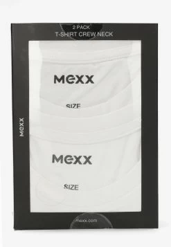 MEXX T-shirt SS Crew Neck 2-Pack Wit -Style Verkoop zn21116013 01m 110601 4
