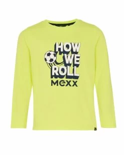 MEXX T-shirt With Artwork Neon Yellow -Style Verkoop zn2116026b 130630