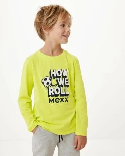 MEXX T-shirt With Artwork Neon Yellow