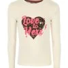 MEXX Long Sleeve Artwork T-shirt Off White -Style Verkoop zn2121026g 110701