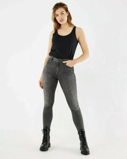 MEXX Tanktop Roos Zwart -Style Verkoop zn2130019w 193911 2