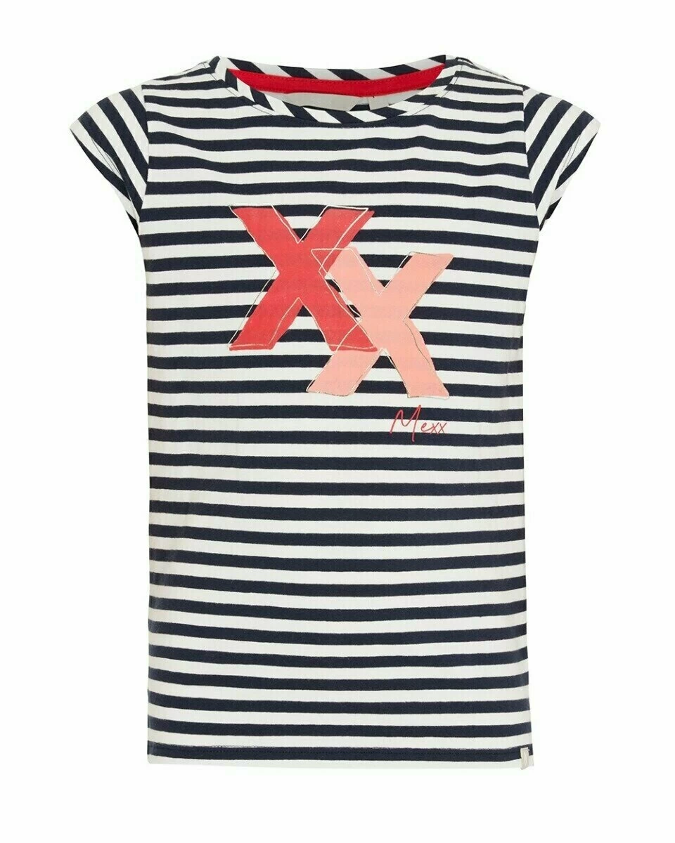 MEXX Striped Artwork T-shirt Navy 7 MEXX Striped Artwork T-shirt Navy - Afbeelding 5