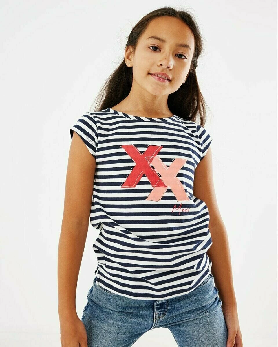 MEXX Striped Artwork T-shirt Navy 3 MEXX Striped Artwork T-shirt Navy
