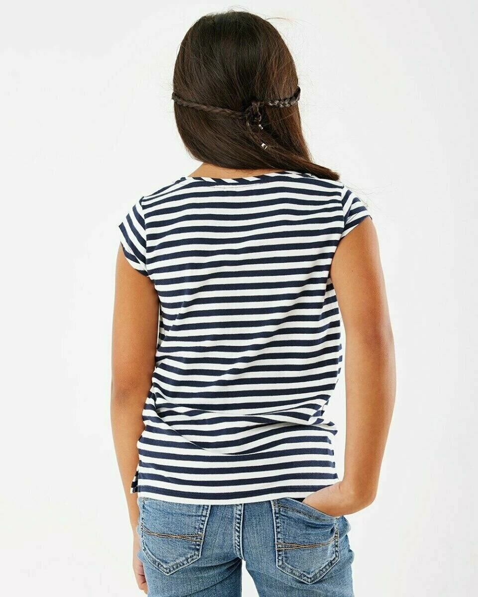 MEXX Striped Artwork T-shirt Navy 5 MEXX Striped Artwork T-shirt Navy - Afbeelding 3