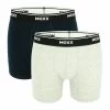 MEXX Boxershorts 2-pack Navy/Grey Melee -Style Verkoop zn2220019m 319034
